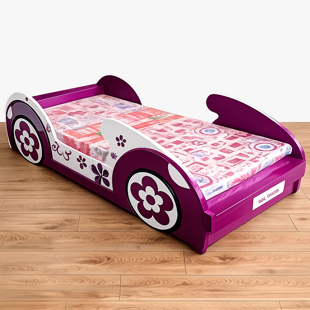 Custom-Themed Car Bed for Little Dreamers
